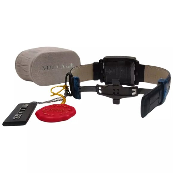 Millage The Evreux Collection Model ML0073-A Black Watch - Swiss Quartz Movement - Picture 11 of 13